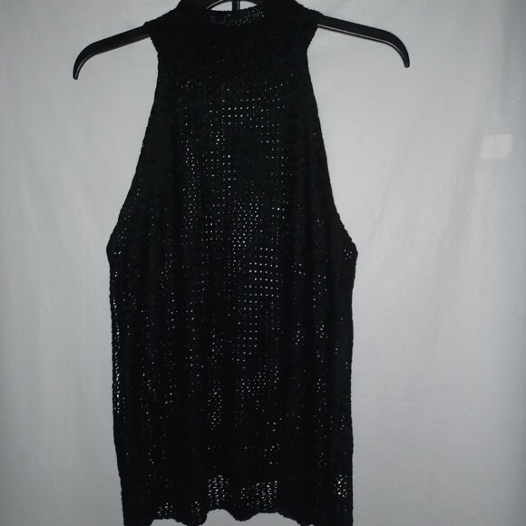 Lulus Tops - LULUS WOMEN'S OPEN KNIT SLEEVELESS TOP
